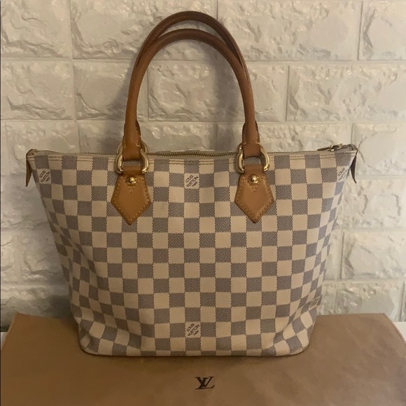 Louis Vuitton Handbags - Louis Vuitton Saleya Damier Azur Tote